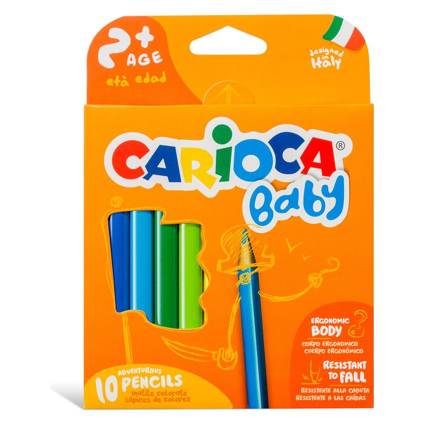 Carioca Farbstift Baby (10x) (42819M)