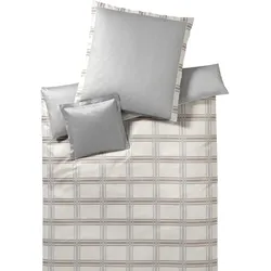 Elegante Mako-Satin Bettwäsche »Manhattan Brooklyn« 2123-07 Bettwäsche 155x200 cm / 80x80 cm