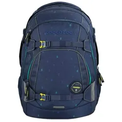 Coocazoo Schulrucksack MATE Happy Raindrops 30 Liter blau