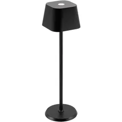 Securit® Kabellose LED-Tischleuchte "Georgina" - Schwarz - Innen/Außen - Magnetisches Ladekabel inklusive
