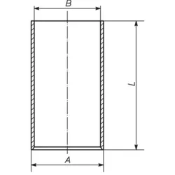 Zylinderlaufbuchse MAHLE 007 WV 07 00