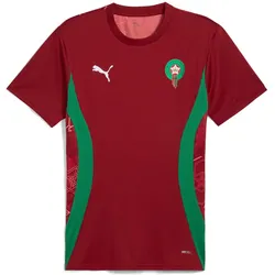 Puma, Herren, Fussballtrikot, FRMF Prematch SS Jersey (S), Rot, Grün, Weiss