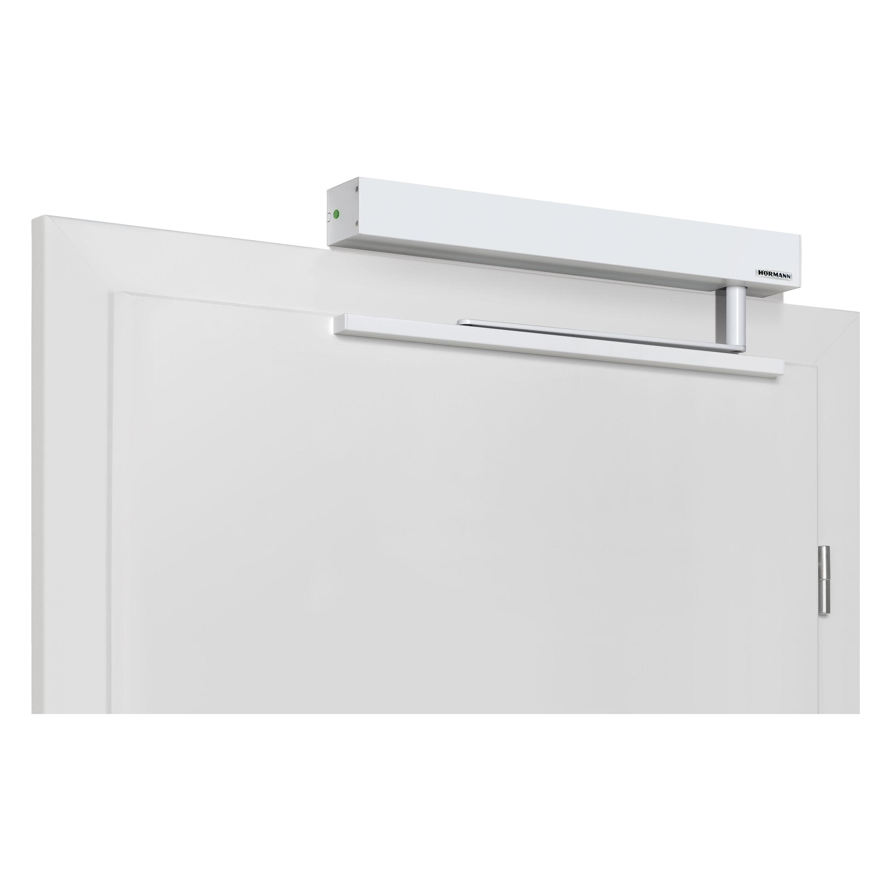 Hörmann Tür Antrieb PortaMatic, für Drehtür, Türäffner, Türschliesser, weiss (4511903)