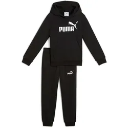 PUMA Essentials No.1 Logo Fleece Jogginganzug Kinder 01 - PUMA black 104