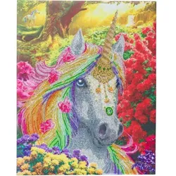 HCM Kinzel Crystal Art Einhornwald