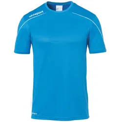 uhlsport Stream 22 Trikot Kurzarm cyan/weiß 116