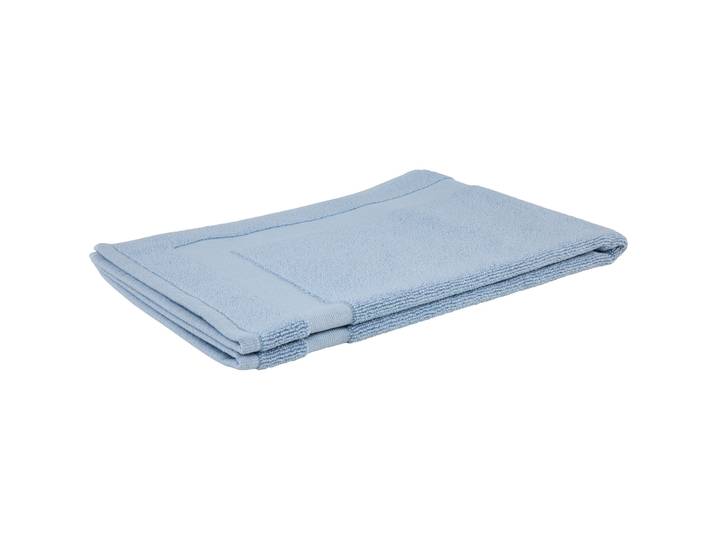 Duschvorleger Nea 50x75cm stahlblau - Material: 100% Bio-Baumwolle, GOTS