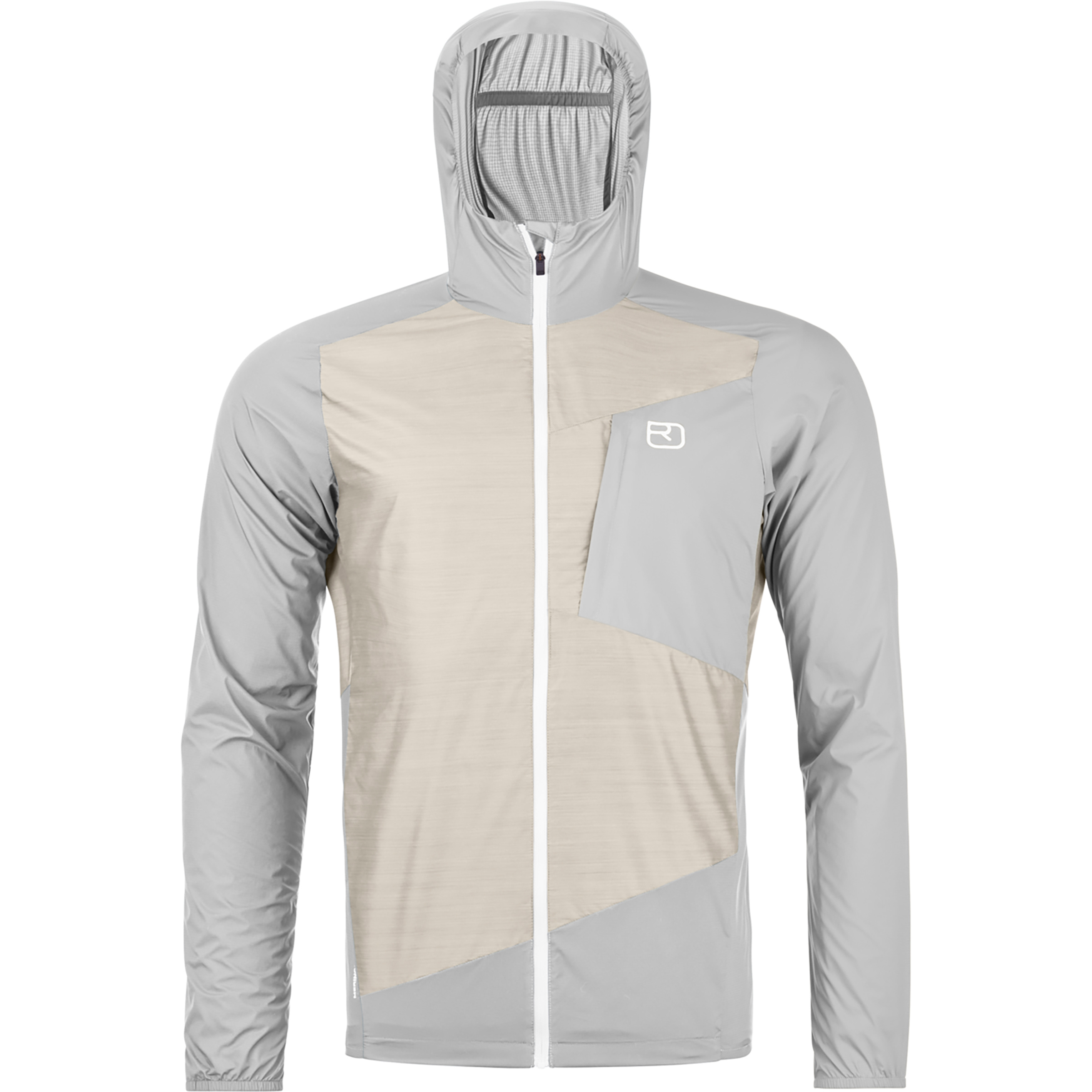 Ortovox Trace Windbreaker Herren Windbreaker grau Größe XL Bergsteigen Merinowolle