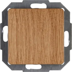Kopp 618630088 MILANO - Universalschalter (Aus-/Wechsel), Farbe: eiche