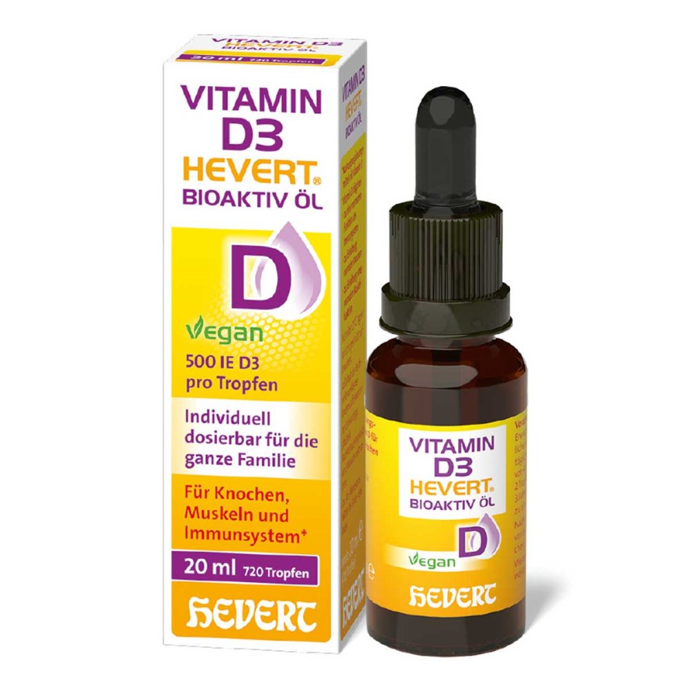 Hevert-Arzneimittel GmbH & Co. KG Vitamin D3 Hevert Bioaktiv Öl 20088913