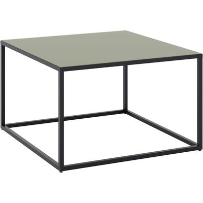 Couchtisch "Reno", grün (graphit schwarz, glas olivgrün glanz, graphit schwarz, glas olivgrün glanz), B:80cm H:45cm T:80cm, SET ONE BY MUSTERRING, Tische, Couchtisch, Maße (BxHxT in cm) 80 x 45 x 80