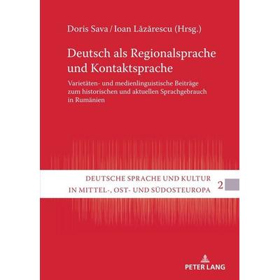Deutsch als Regionalsprache und Kontaktsprache, Gebundene Ausgabe von , Peter Lang GmbH, Internationaler Verlag der Wissenschaften, 978-3-631-88275-7
