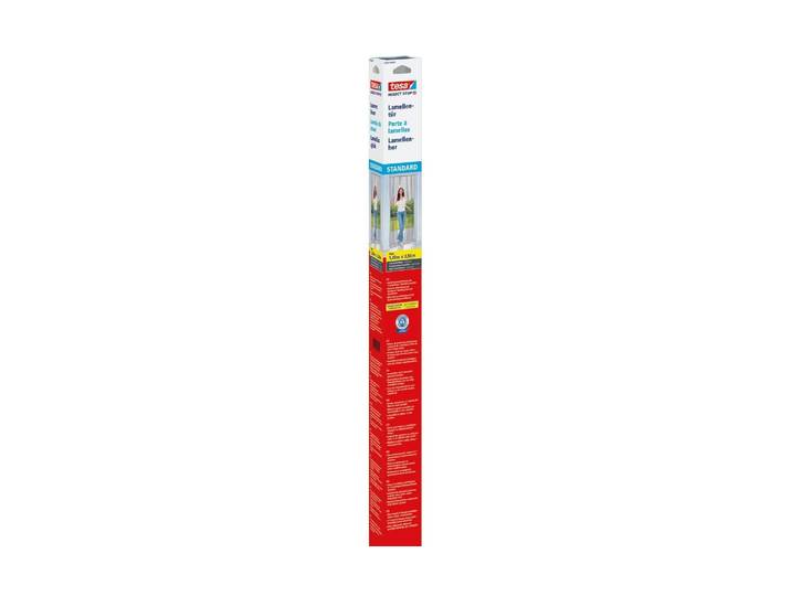 Moskitonetz TESA Insect Stop Lamellentür Standard, 45323 x 45414 m , schwarz, B:120cm L:250cm, Schädlingsschutznetze, Moskitonetz