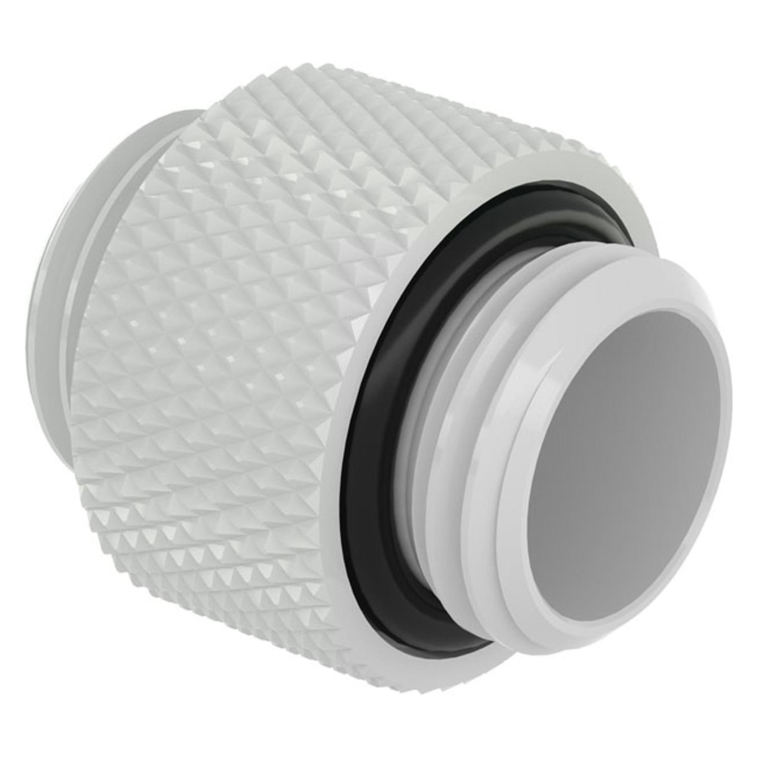 Barrow Adapter gerade G1/4 Zoll AG auf G1/4 Zoll AG, 10mm - weiss (TB2D-02 w)
