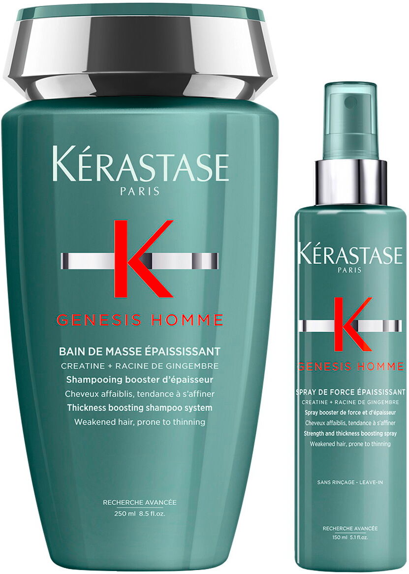 400ml Kérastase Genesis Homme Pflegeset (Shampoo 250ml + Spray 150ml)