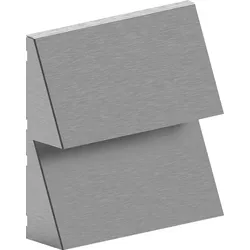 Limodor 38027 Außenhaube 205x205mm-V2A H= 57mm,  Ausführung: Edelstahl - LB13175