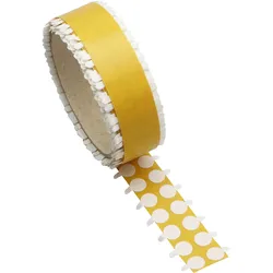 Doppelseitige Klebepunkte, beidseitig stark haftend, Papiervlies, 10 mm, 5000 Stück, transparent