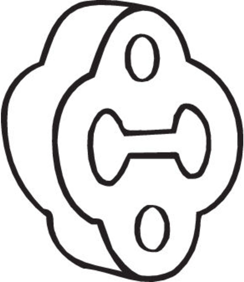 Anschlagpuffer, Schalldämpfer BOSAL 255-275