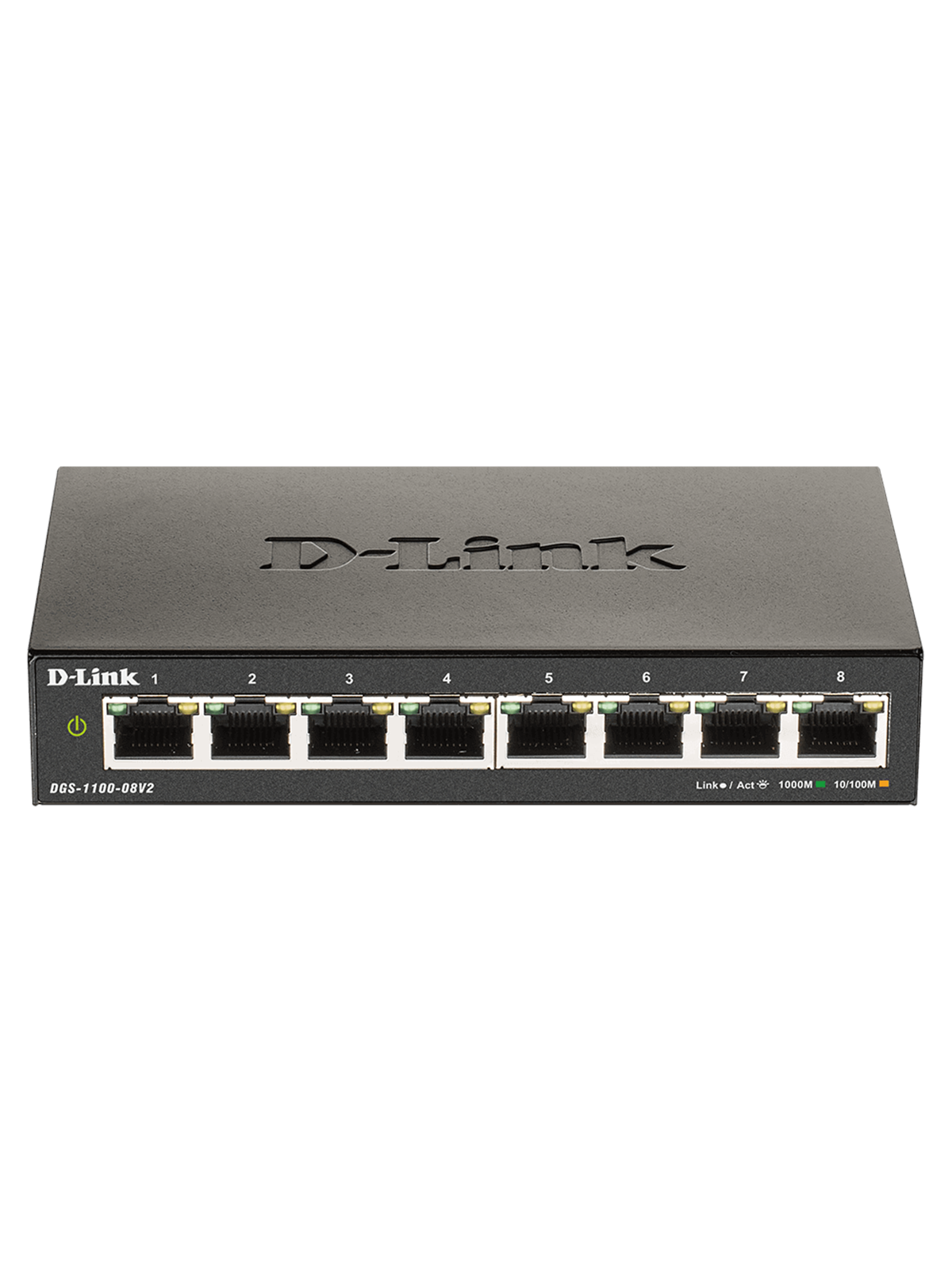 D-Link DGS 1100-08V2 8-Port Gigabit Smart Managed Switch
