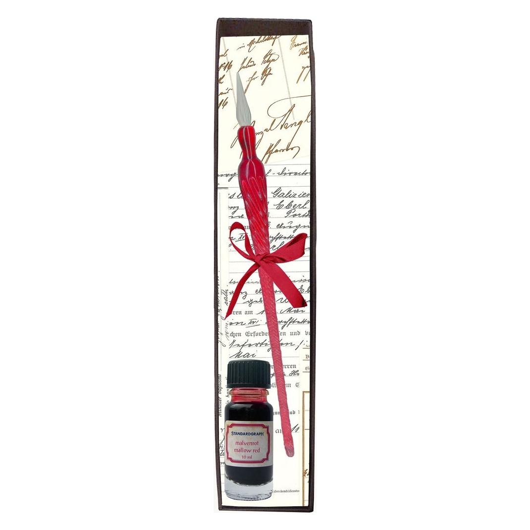 DUX Kalligraphie-set Glas Rot (1x) (ST-1205-06)