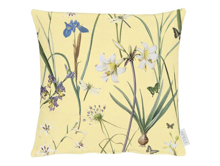 Coussin 6720 Jaune/Jaune 39 x 39cm Tissu mélangé