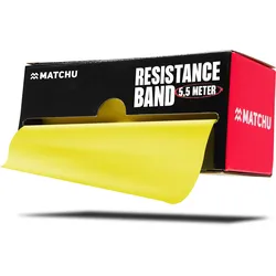 Matchu Sports Widerstandsband 5,5 Meter - Extra-leicht