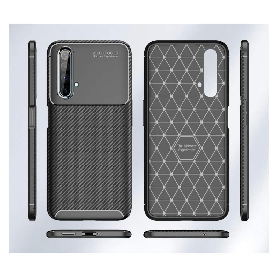 Screenguard Realme X3 Superzoom Hülle Carbon Design TPU Case (Realme X3 SuperZoom) (00026743)