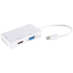 SHVP BS10-01015 - DisplayPort Adapter, Mini DPStecker > HDMI/DVI/VGA