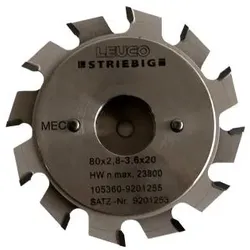 Stehle Sägeblatt HW Ø= 80 Z= 2x6 F
