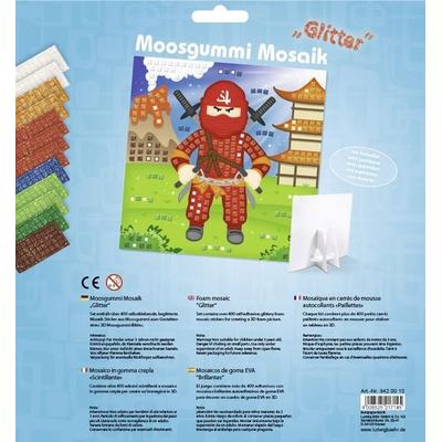 URSUS Moosgummi-Mosaik 'Glitter - Ninja-Kämpfer'