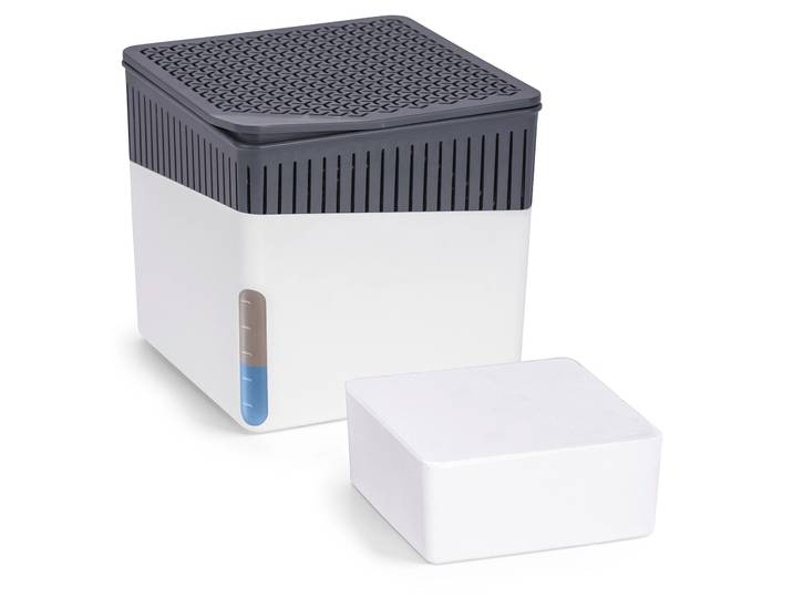 Luftentfeuchter WENKO Cube , weiß, B:16,5cm H:15,7cm T:16,5cm, Luftentfeuchter, Luftentfeuchter, 1000 g