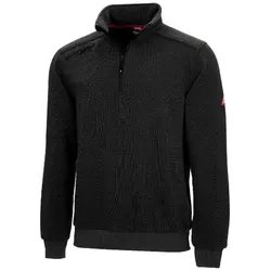 AS Arbeitsschutz Nitras Motion Tex Plus Pullover | Gr. XXL | Arbeitspullover | schwarz