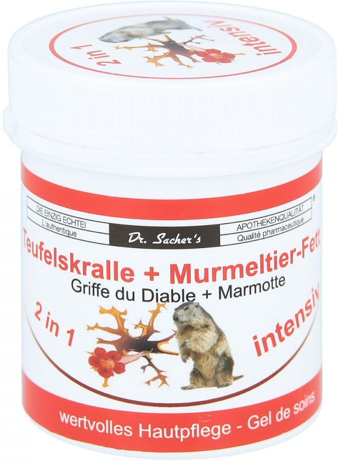 Dr. Sachers Teufelskralle+Murmeltier 2in1 intensiv 125ml