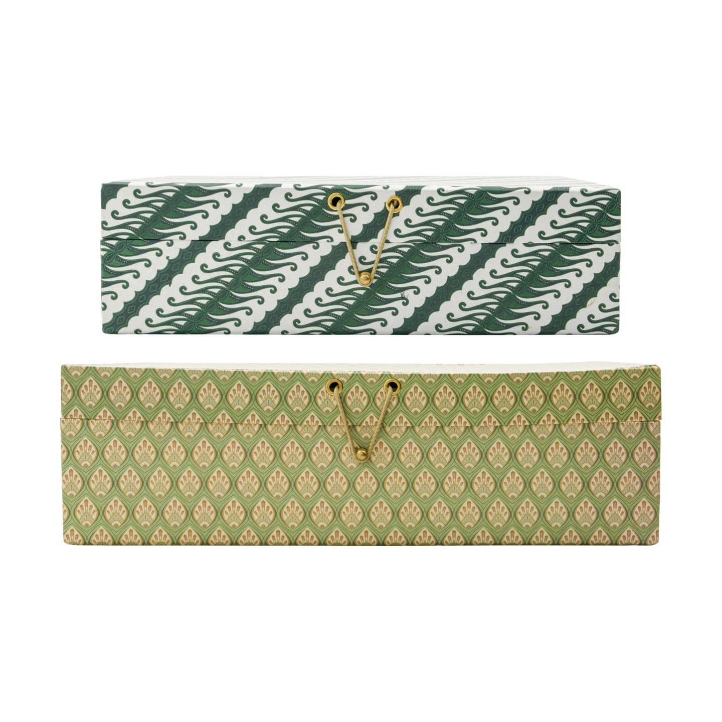 House Doctor Keep opbergdozen groen 2-delig