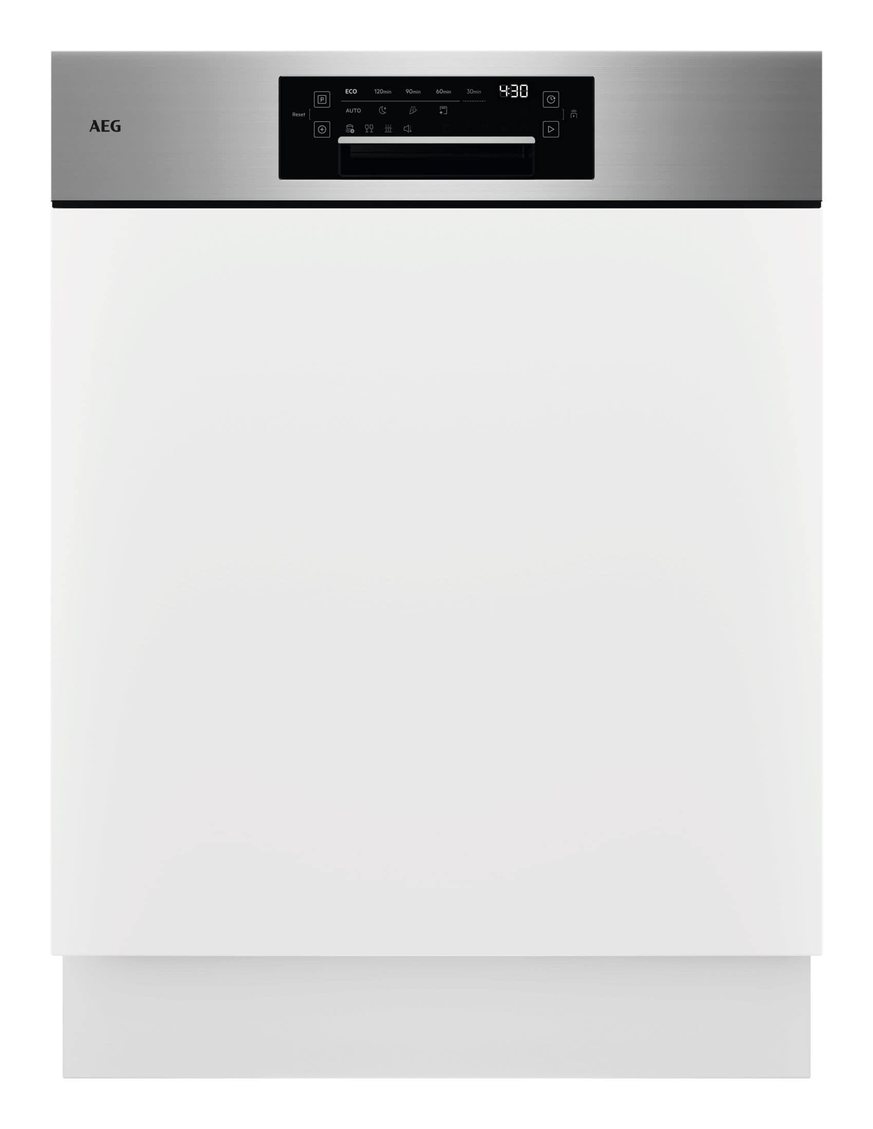AEG Serie 8000 GT8205ASFM 60 cm Geschirrspüler Teilintegriert Sehr leise 14 Maßgedecke aquaStop Funktion Auto Open 6-Monats-Vorrat Finish Ultimate Plus gratis* & jetzt mit 100 Tage Geld-zurück-Garantie!* 911 464 023