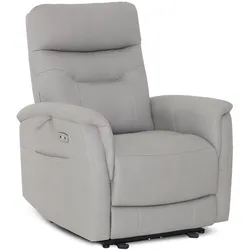 M MCombo Relaxsessel mit Liegefunktion, Fernsehsessel Elektrisch Verstellbar, TV Sessel, Recliner Chair, USB & Seitentasche,  Sessel Wohnzimmer Relax, 7077