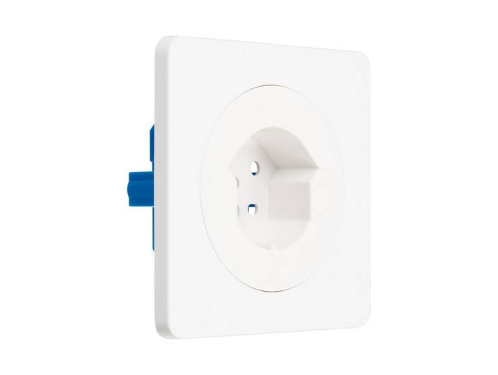 Max Hauri Steckdose 1x Typ 15 Gr.1x1 UP Max Hauri weiss