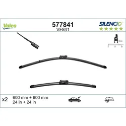 Scheibenwischer VALEO 577841 für VW Transporter T5 Multivan Amarok