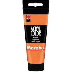 Marabu Acrylfarbe, orange, 100,0 ml