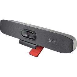 HP Poly Studio R30 USB Video Bar, Konferenzgerät, Grau