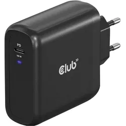 Club 3D Club3D Reiseladegerät 1xUSB Typ C, PD 100W retail (100 W, 1 Port), USB Ladegerät, Schwarz