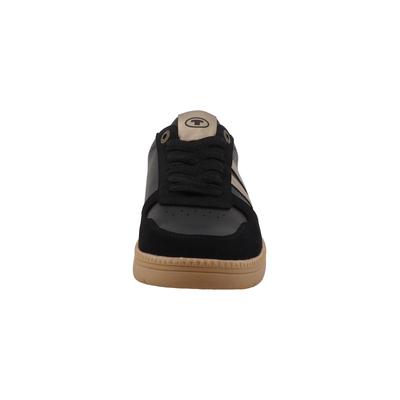 Sneaker TOM TAILOR "Tom Tailor Sneakers", Damen, Gr. 41, schwarz, Polyurethan, Schuhe Sneaker