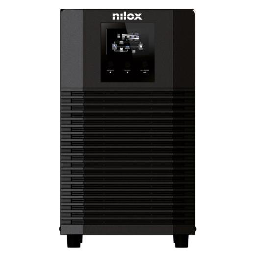 Nilox SAI ON LINE PRO LED 4500VA NXGCOLED456X9V2 (4500 VA, 3150 W, Online-Doppelwandler USV) (NXGCOLED456X9V2)