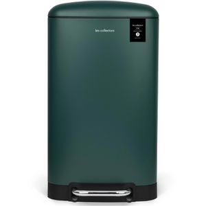 Les-Collectors Mülleimer N863, grün, aus Edelstahl, 40 Liter