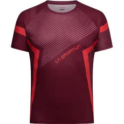 La Sportiva, Herren, Sportshirt, Flow T-Shirt M - leichtes Trailrunning-T-Shirt für Herren (XL), Rot