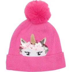 Equipage Kinder Strickmütze Val Unicorn phlox pink , Größe: One Size