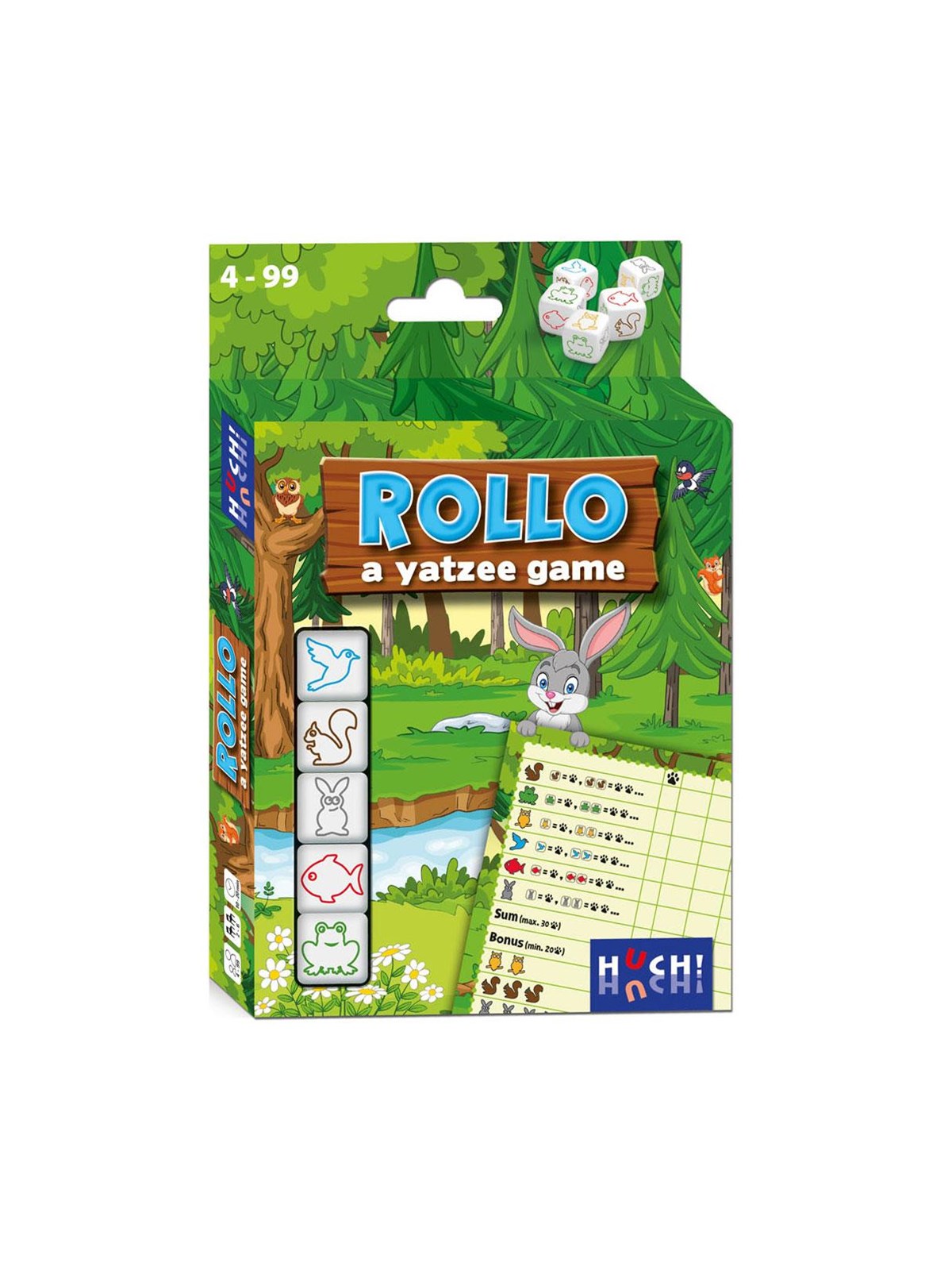 Asmodee Rollo - Yatzee Animals