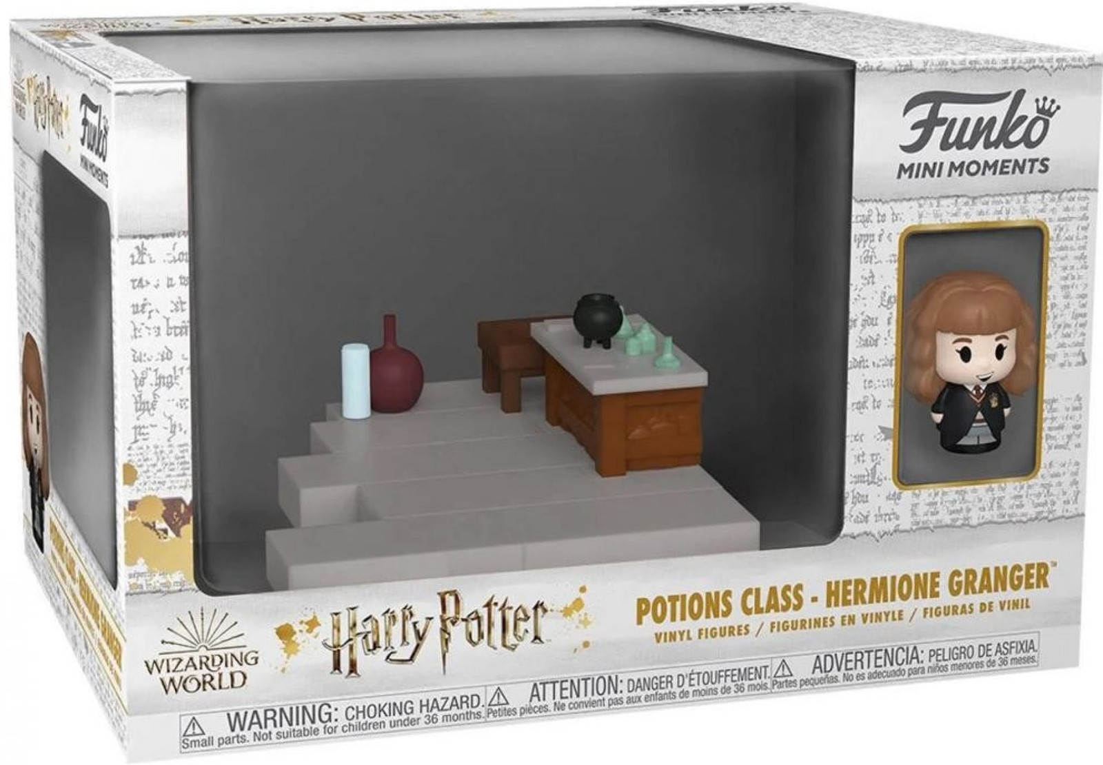 Funko Mini Moments Harry Potter Hermione Granger Les over dranken Vinyl figuur