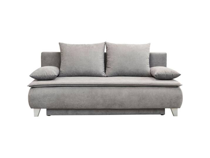 Boxspringsofa + Schlaffunktion Mona Hellgrau B: 208 cm