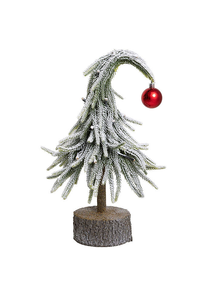 Hollybell LED-Dekoleuchte ''Christmas Tree'' in Grün/ Weiß - (L)36 cm - onesize